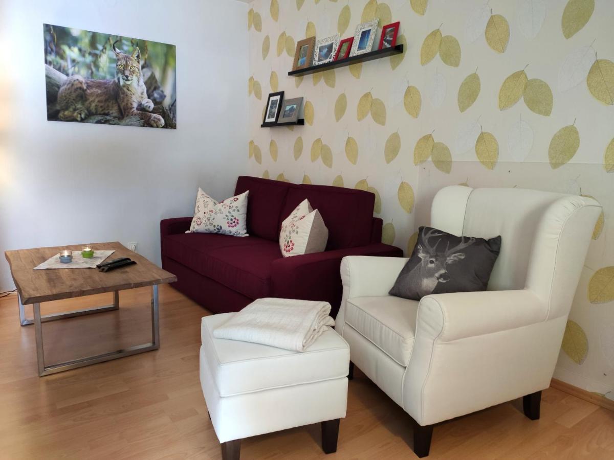 Ferienwohnung Harzluchs Mit Balkon, Netflix Und Sauna Im Haus Hohegeiss Luaran gambar
